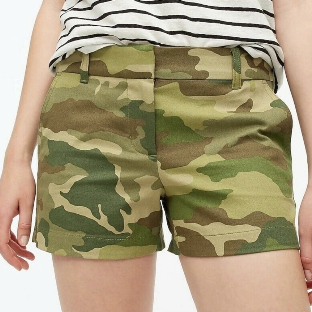J. Crew Factory Camouflage Shorts